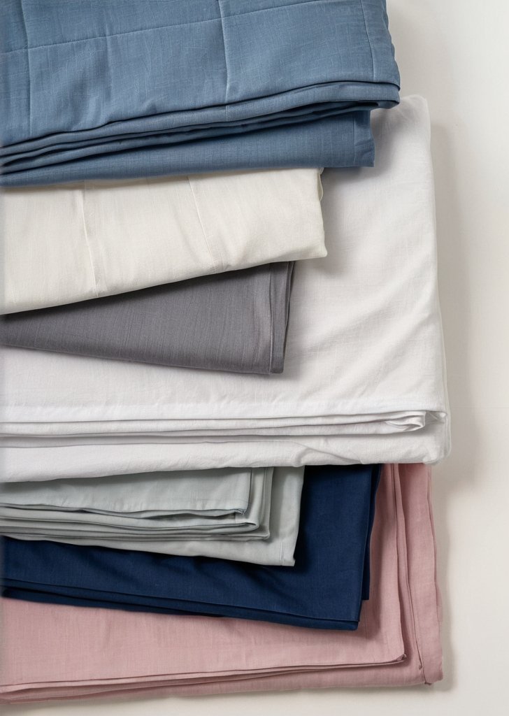 Dopasowane prześcieradło z białej bawełny - obrazek 2