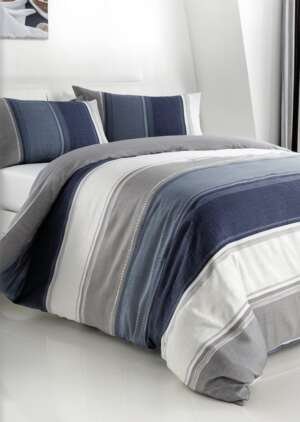 Zestaw poszewek na kołdrą Betley w kolorze niebieskim