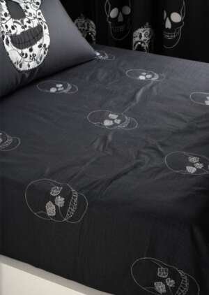 Prześcieradło Skulls z gumką
