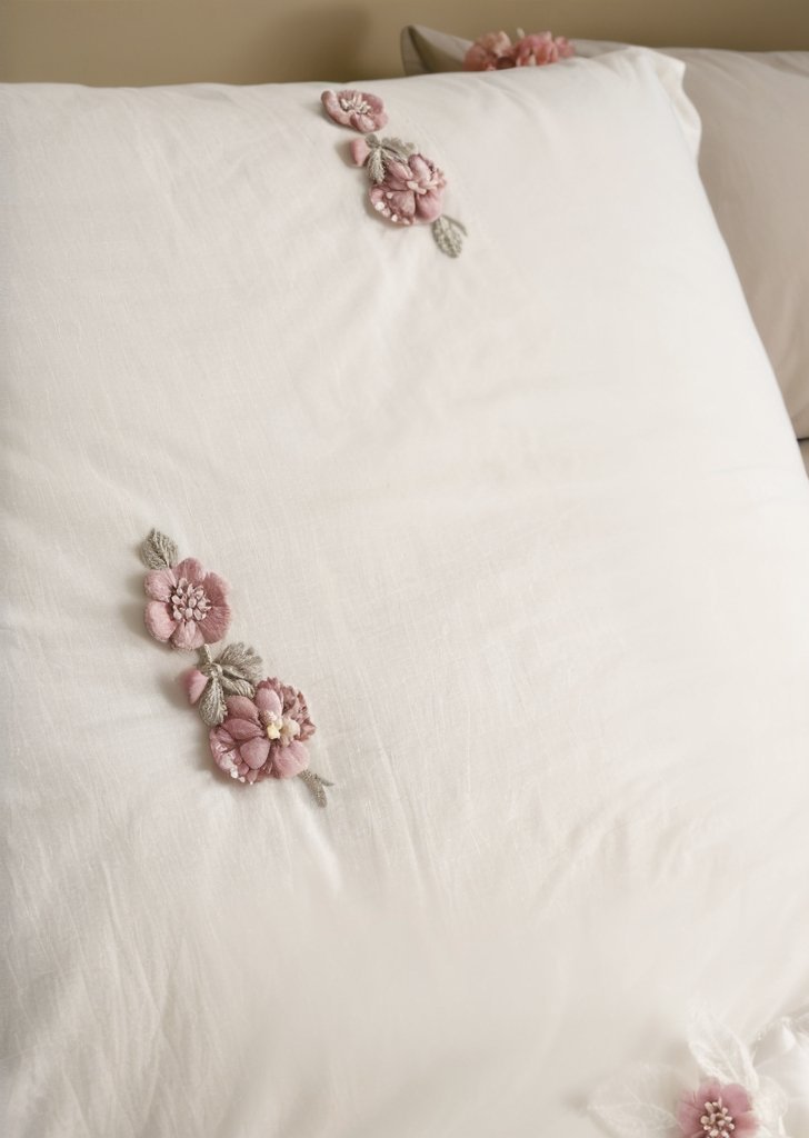 Kremowy zestaw pościeli pikowanej Cockapoo - obrazek 2