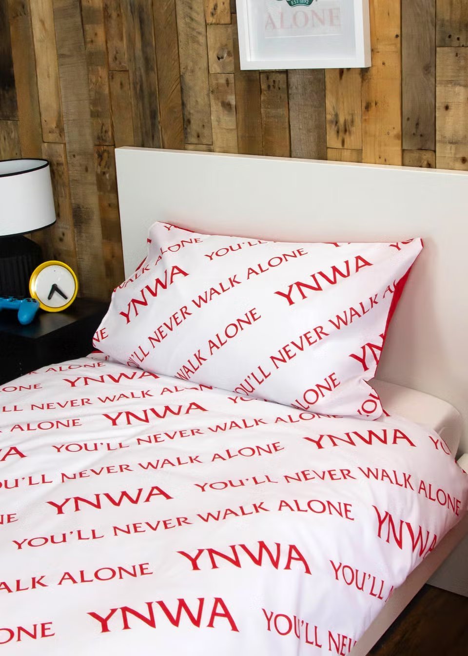 Dwustronny zestaw poszewek na kołdrą w kolorze Liverpool - obrazek 3