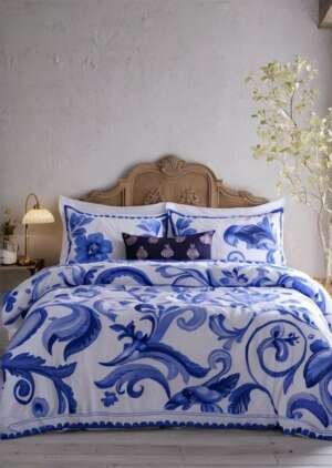 Bawełniana poszewka na poduszką z nadrukiem