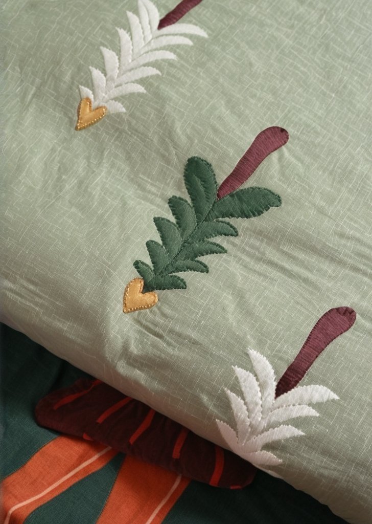 zielony świąteczny komplet pościeli Dziadek do orzechów. - obrazek 3