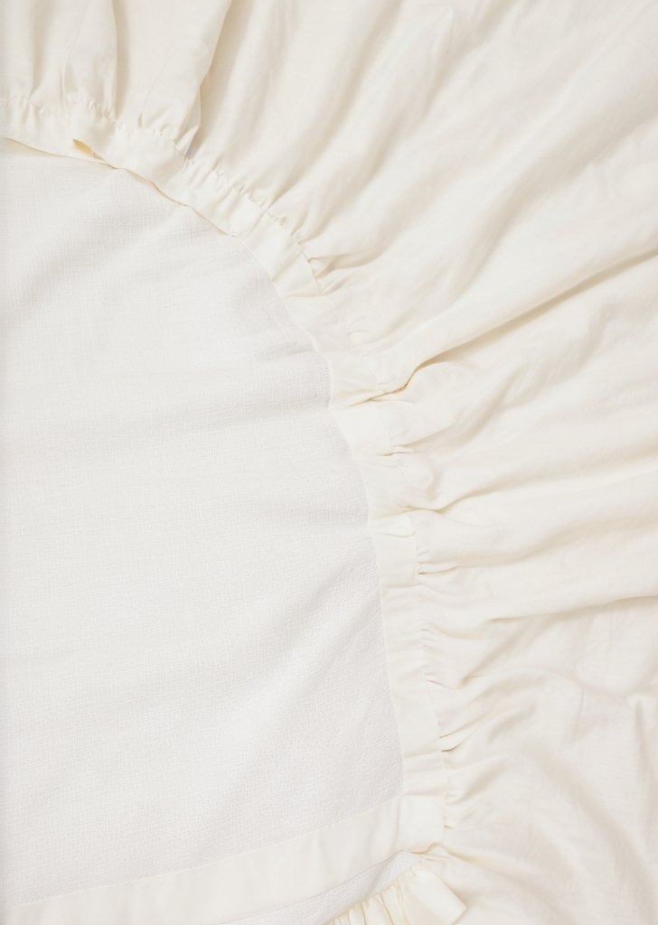 Kremowe prześcieradło - obrazek 2